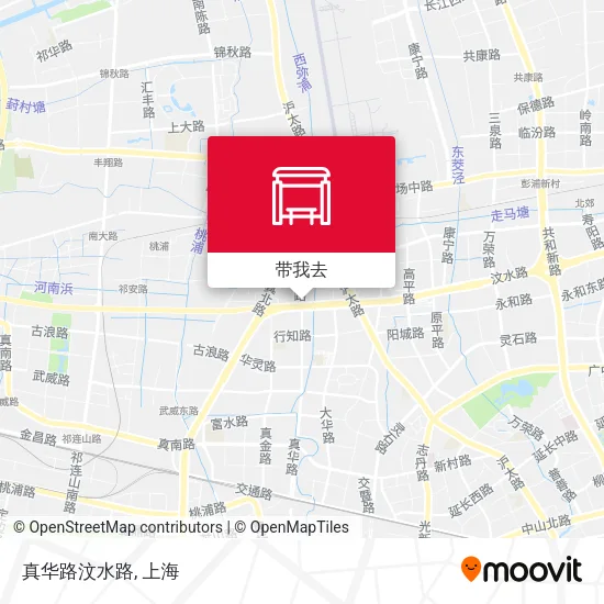 真华路汶水路地图
