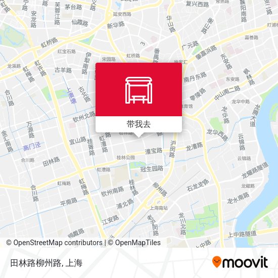 田林路柳州路地图