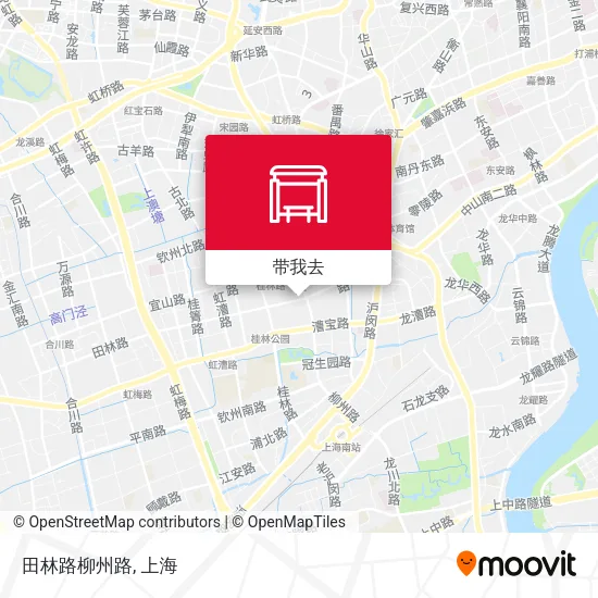 田林路柳州路地图