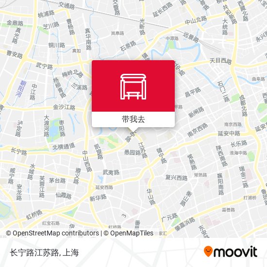 长宁路江苏路地图
