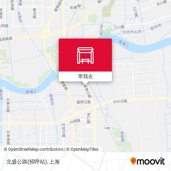 北盛公路(招呼站)地图