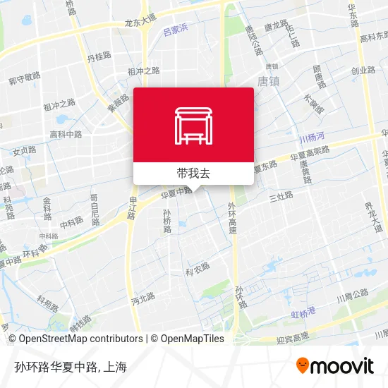 孙环路华夏中路地图