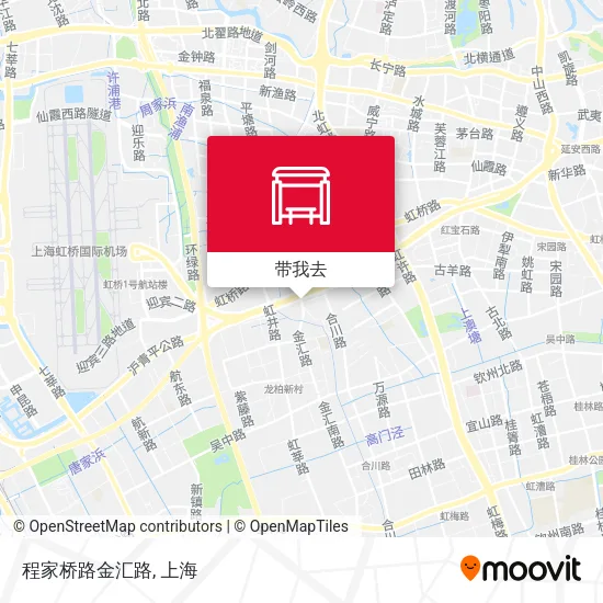程家桥路金汇路地图