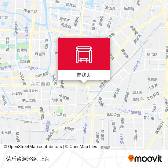 荣乐路洞泾路地图