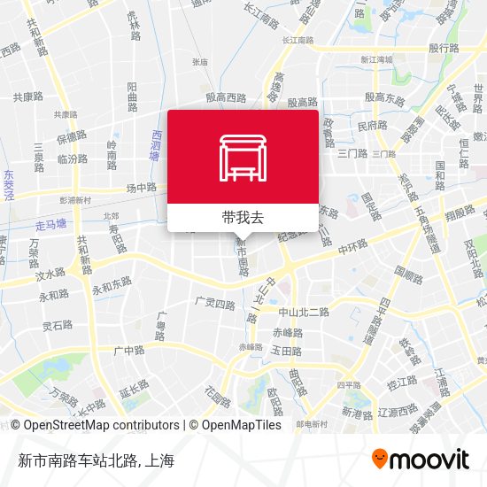 新市南路车站北路地图