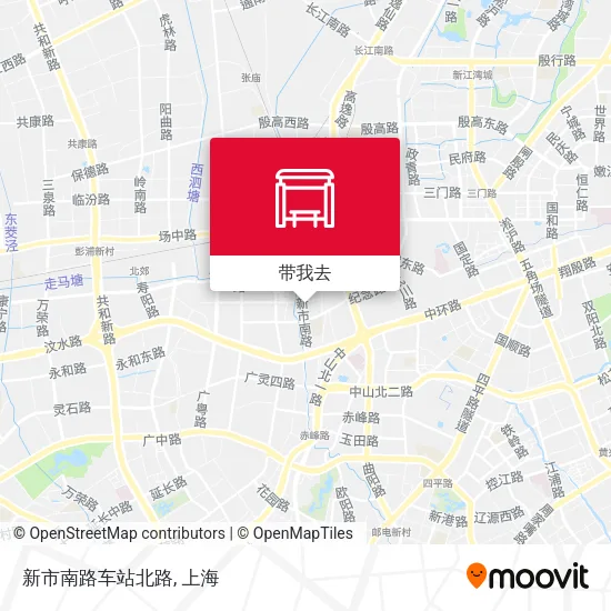新市南路车站北路地图