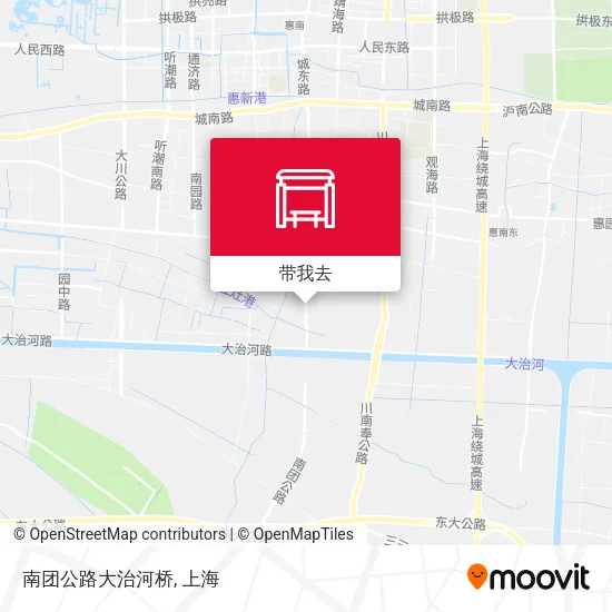 南团公路大治河桥地图