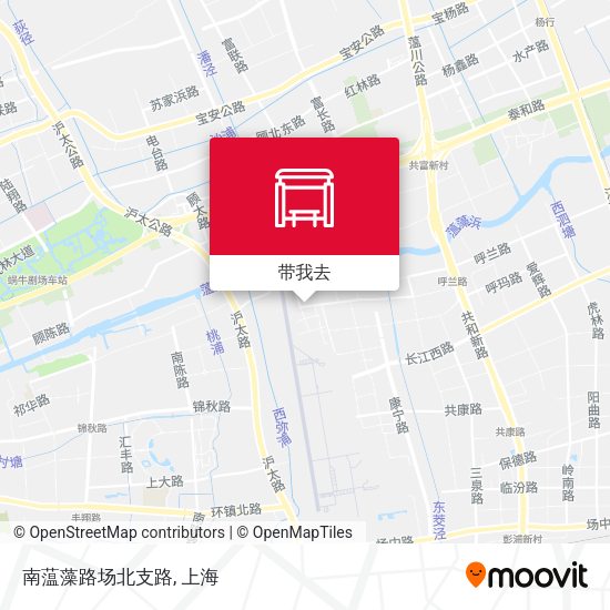 南蕰藻路场北支路地图