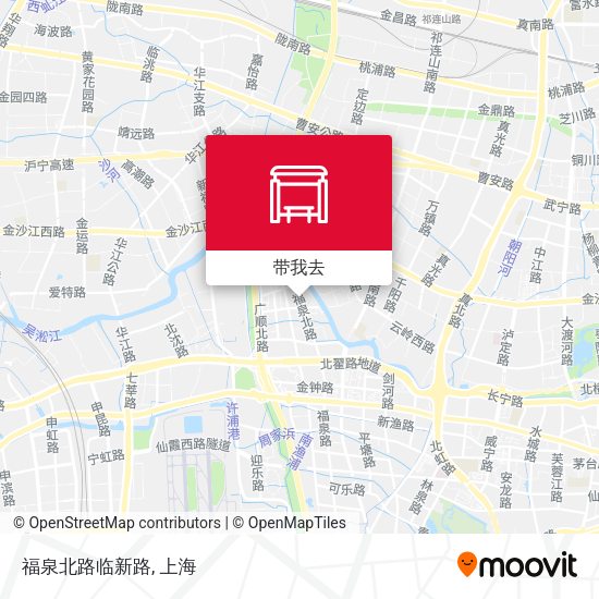 福泉北路临新路地图