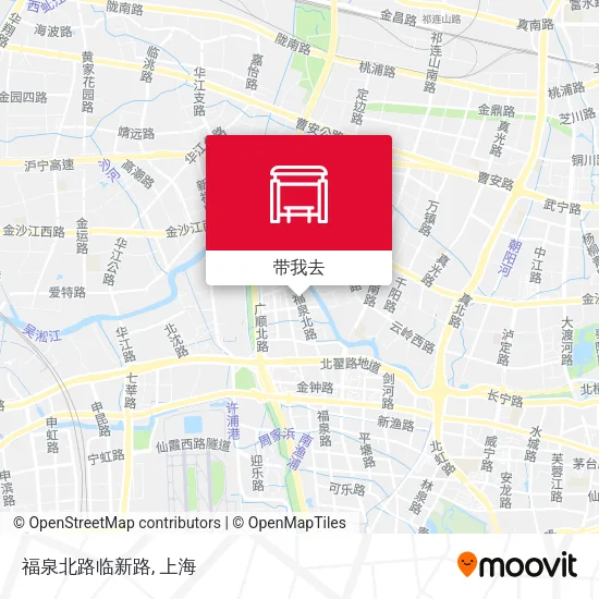 福泉北路临新路地图