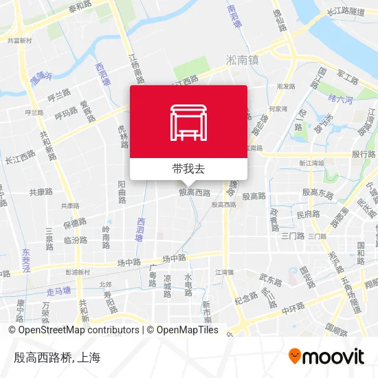 殷高西路桥地图