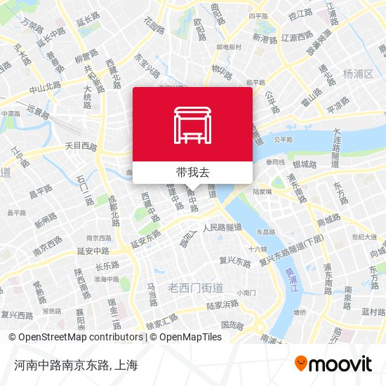 河南中路南京东路地图