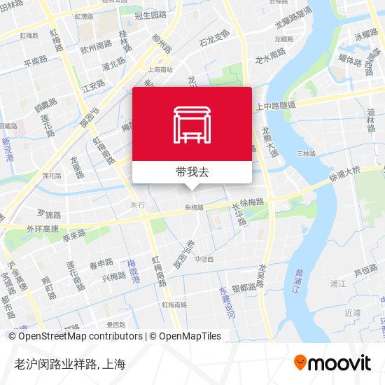 老沪闵路业祥路地图