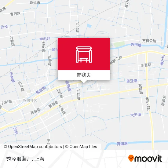 秀泾服装厂地图