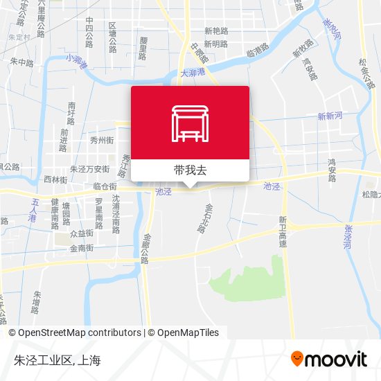 朱泾工业区地图