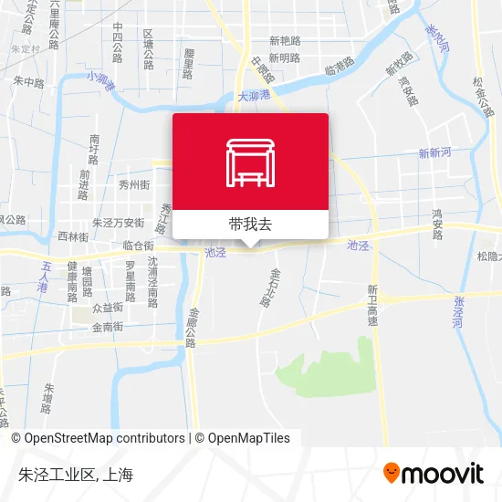 朱泾工业区地图