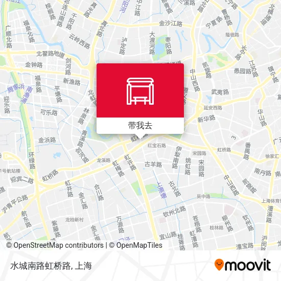 水城南路虹桥路地图