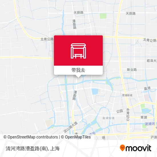 清河湾路漕盈路(南)地图