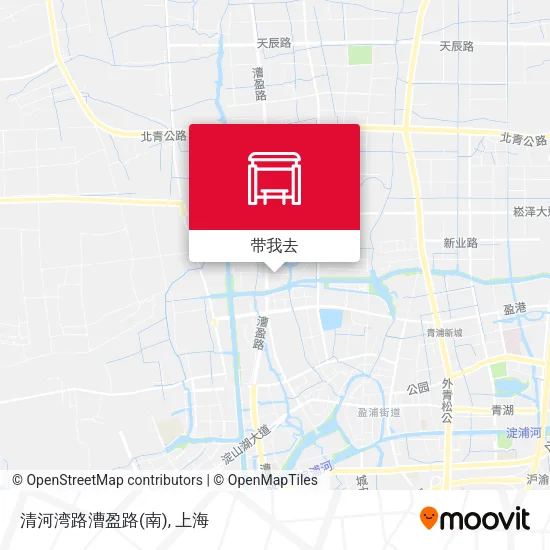 清河湾路漕盈路(南)地图
