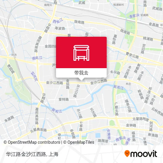 华江路金沙江西路地图