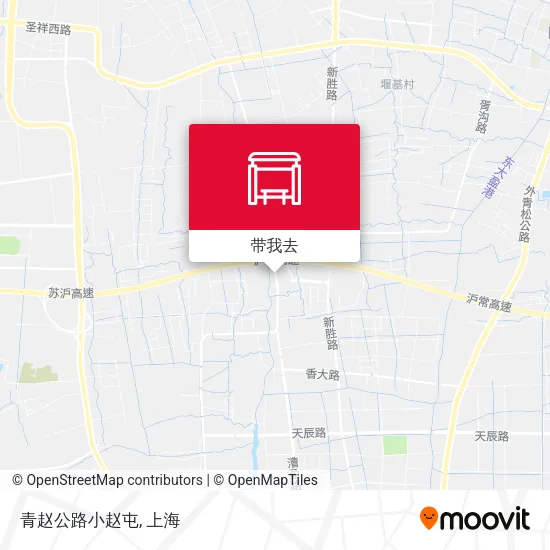 青赵公路小赵屯地图