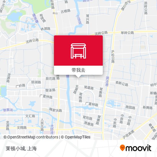 莱顿小城地图