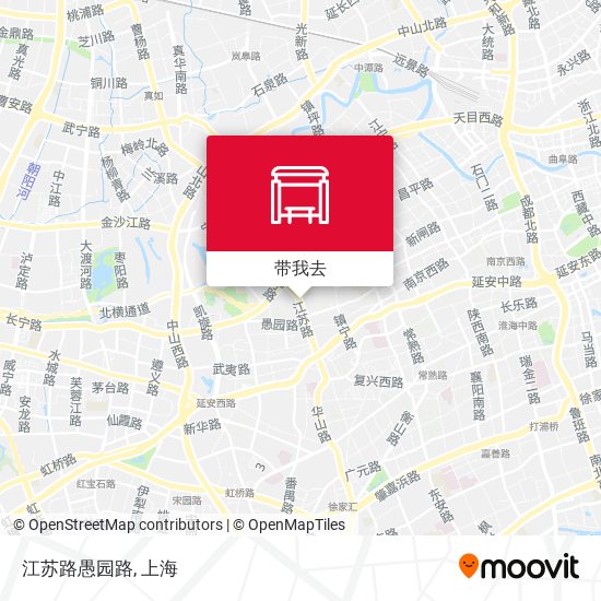 江苏路愚园路地图