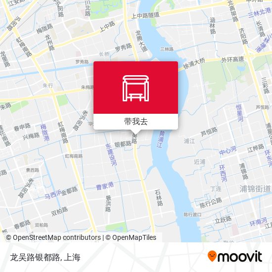 龙吴路银都路地图