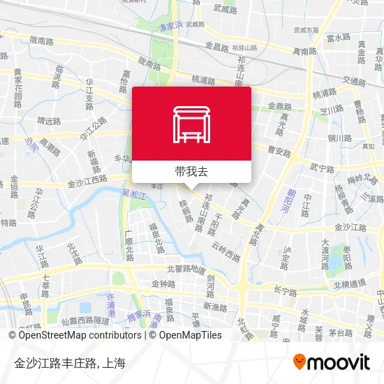 金沙江路丰庄路地图