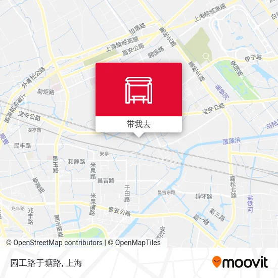园工路于塘路地图
