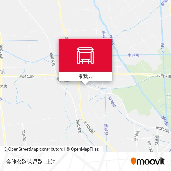 金张公路荣昌路地图