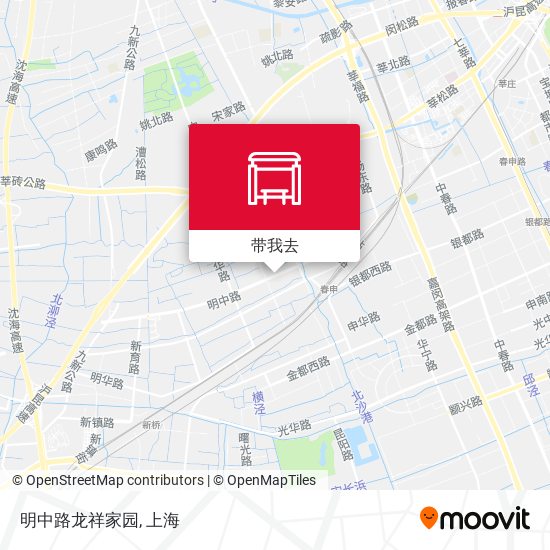 明中路龙祥家园地图