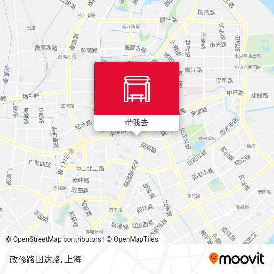 政修路国达路地图