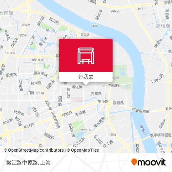 嫩江路中原路地图