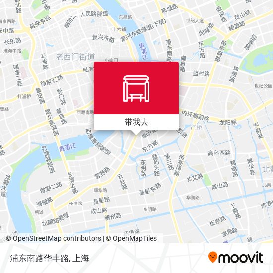浦东南路华丰路地图