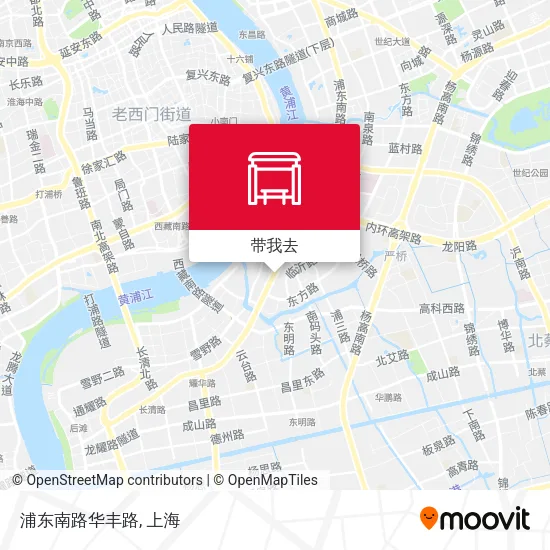 浦东南路华丰路地图