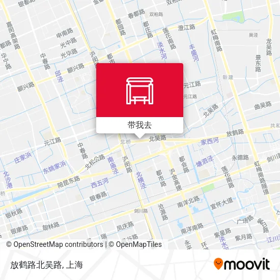 放鹤路北吴路地图