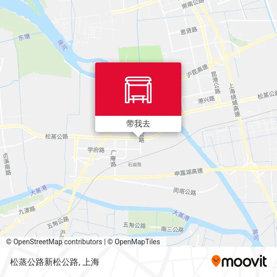 松蒸公路新松公路地图