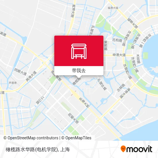 橄榄路水华路(电机学院)地图