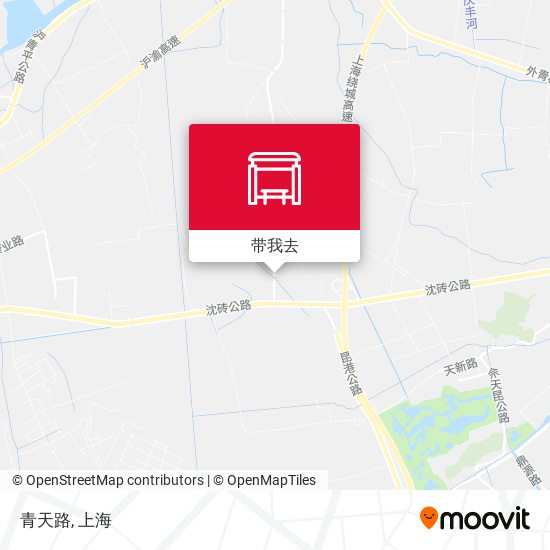青天路地图