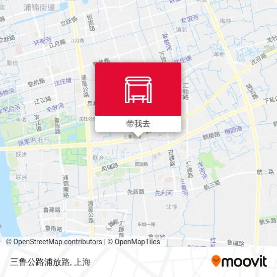 三鲁公路浦放路地图