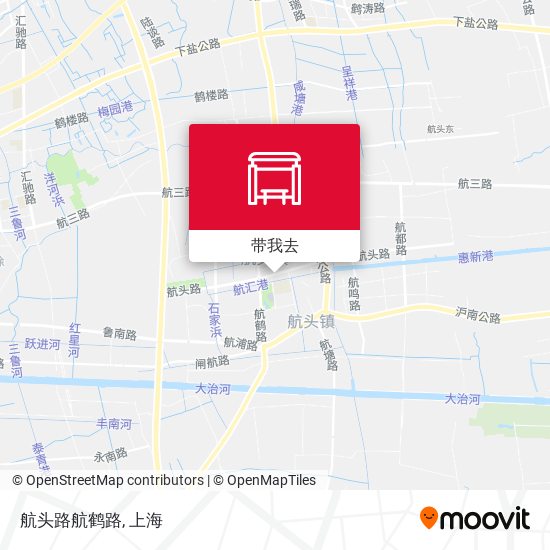航头路航鹤路地图