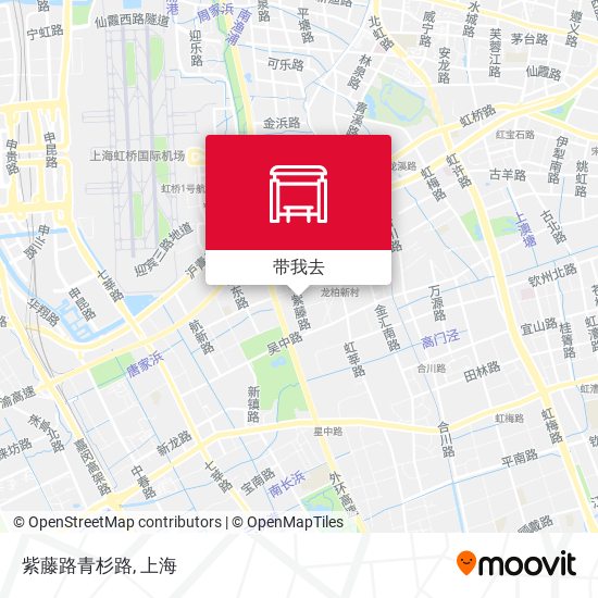 紫藤路青杉路地图