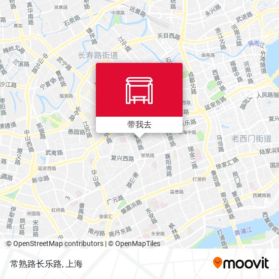 常熟路长乐路地图