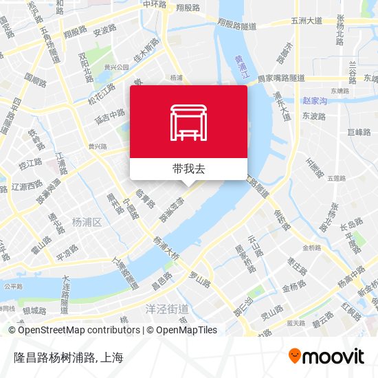 隆昌路杨树浦路地图