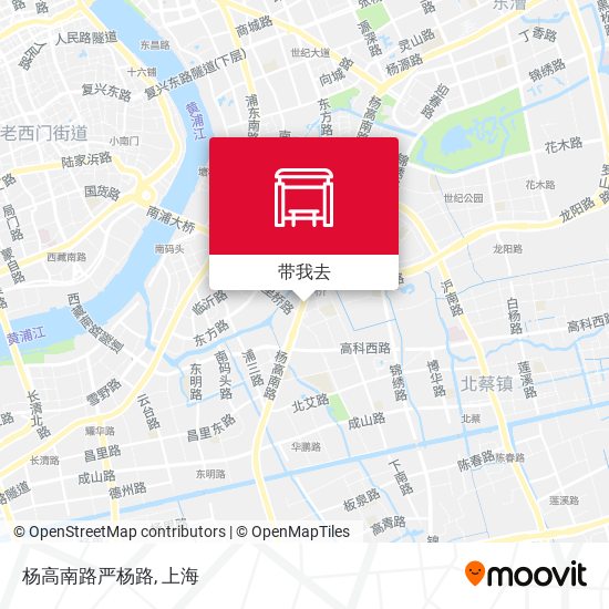 杨高南路严杨路地图