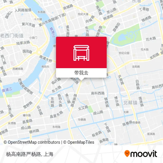 杨高南路严杨路地图
