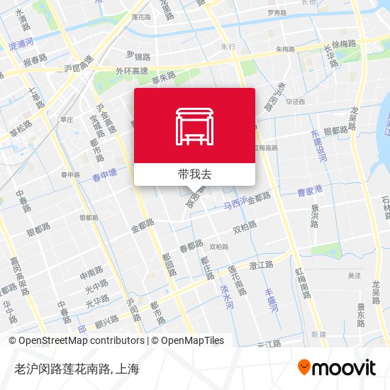 老沪闵路莲花南路地图