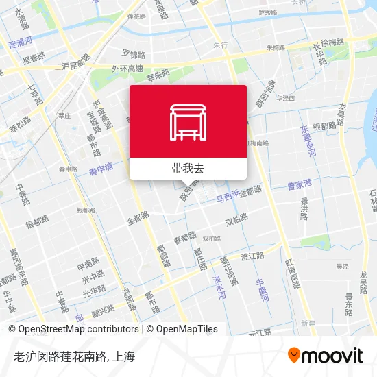 老沪闵路莲花南路地图