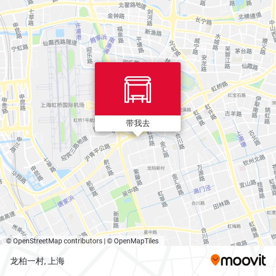 龙柏一村地图